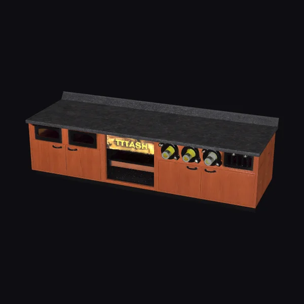 Granite Gas Station Counter