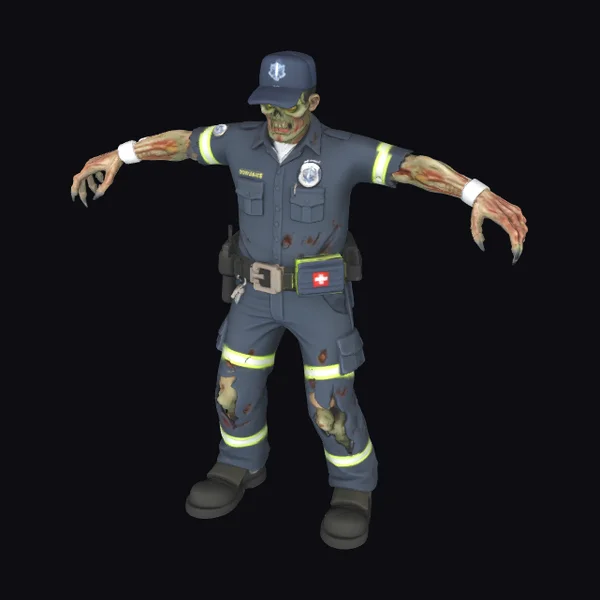 Zombie Paramedic Uniform