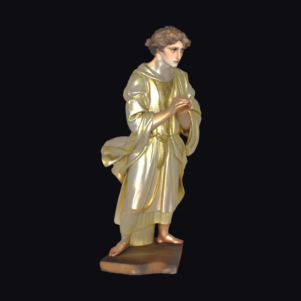 Young Barefoot Saint