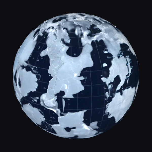 Globe with Grid Lines