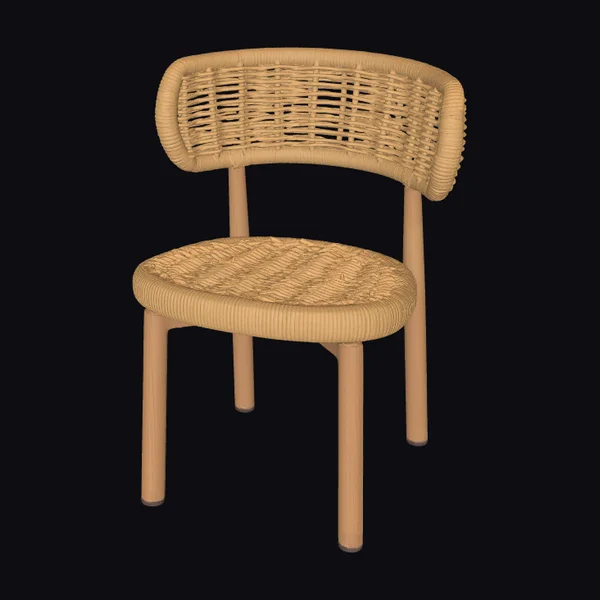 Woven Rattan Chair