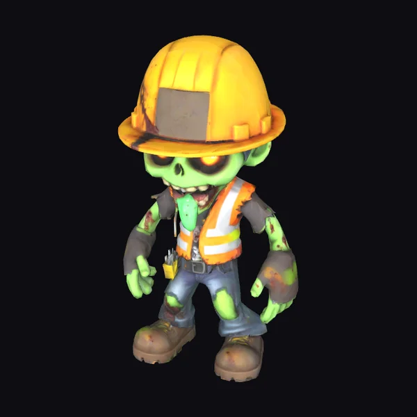 Zombie Construction Worker