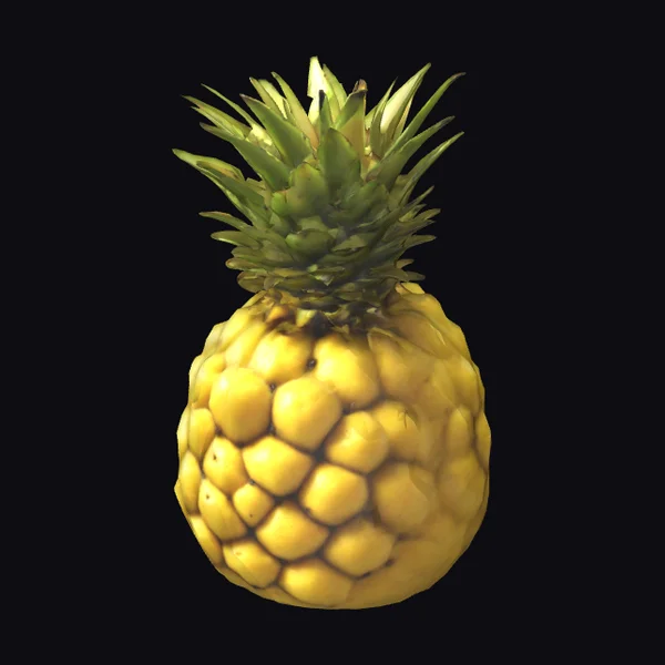Yellow Pineapple Fruit