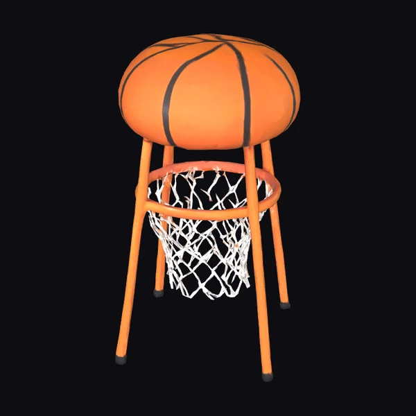 Basketball Hoop Stool