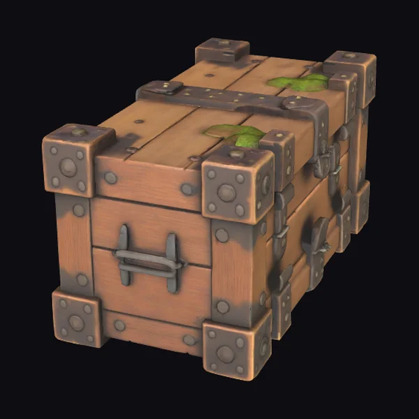 Wooden Treasure Chest