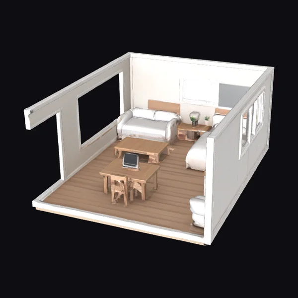 Cozy Studio Apartment Interior