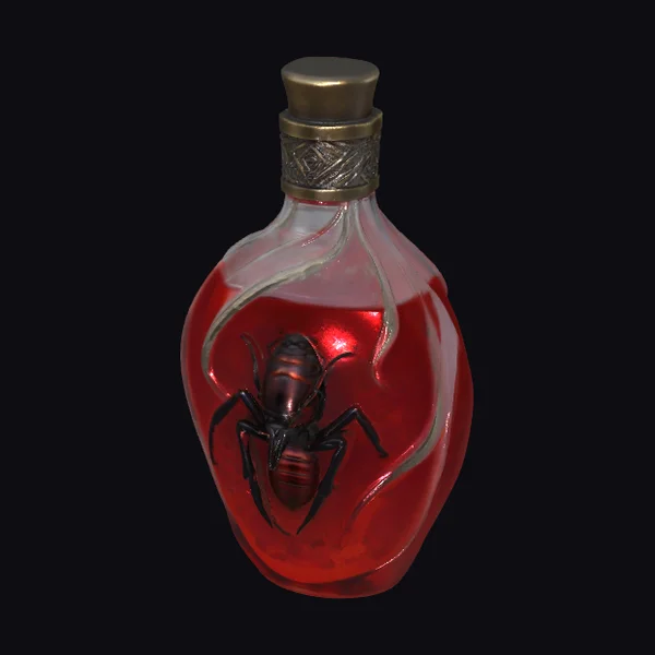 Beetle in Red Elixir