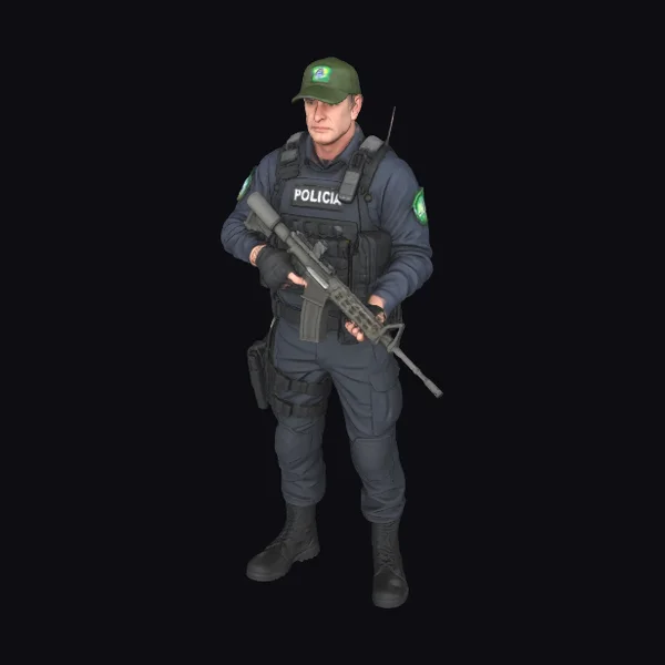 Brazilian SWAT Officer