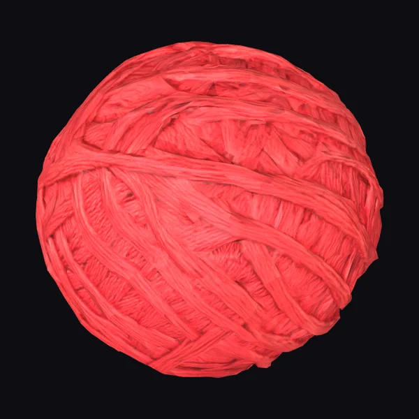 Crimson Yarn Ball