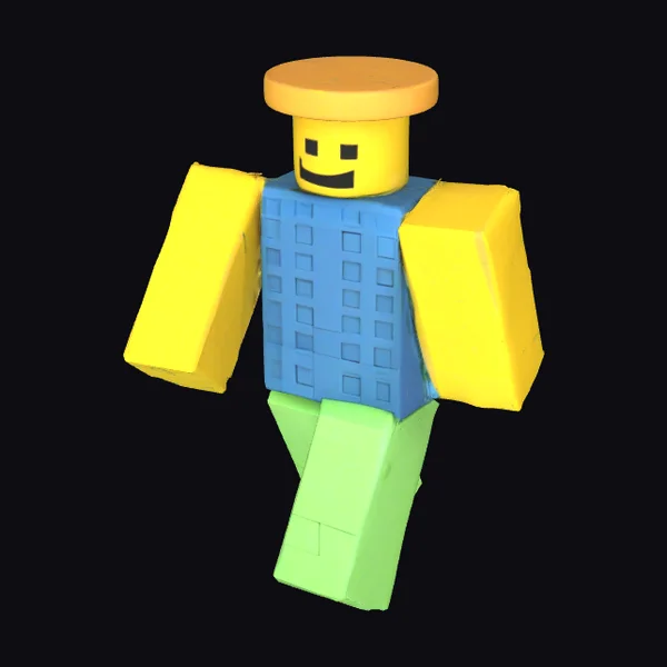 Blocky Character Figure
