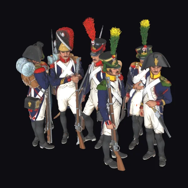 Napoleonic Soldier Group