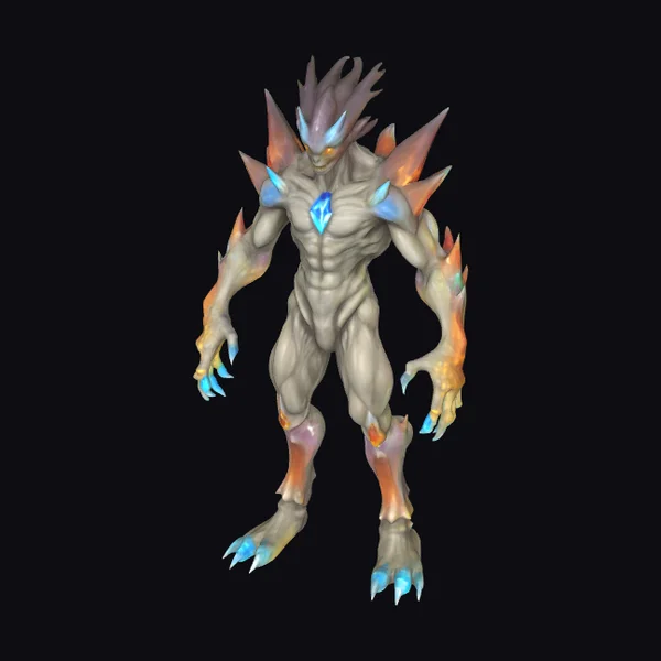 Crystal Humanoid Monster