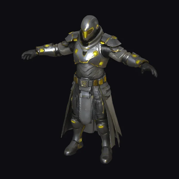 Armored Guardian Figure