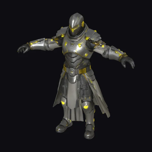 Armored Guardian Figure