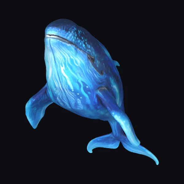 Ethereal Blue Whale