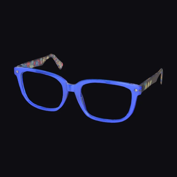 Blue Cat Eye Glasses