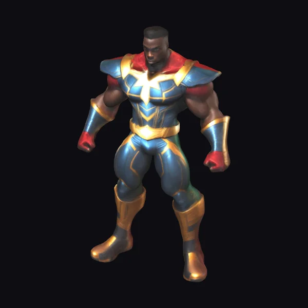 African Superhero Costume