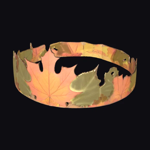 Autumn Leaf Crown