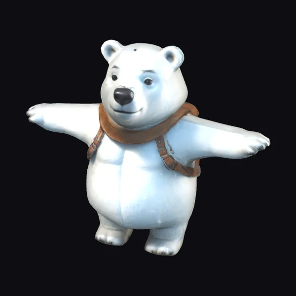 Cute Polar Bear Backpack