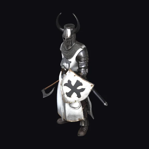 Armored Crusader Knight