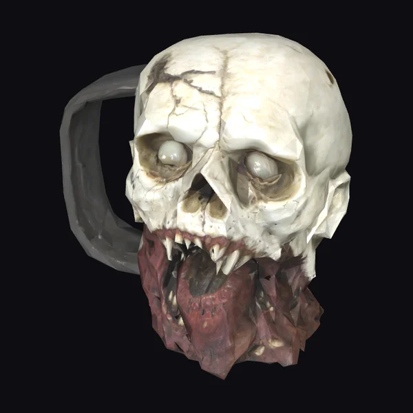 Zombie Skull Mug