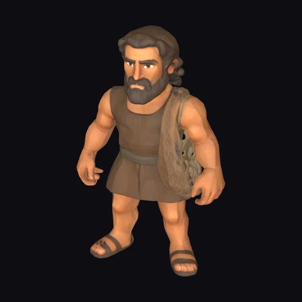 Ancient Man with Sack