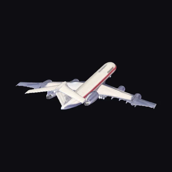 White Jet Airliner