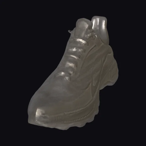 Metallic High-Top Sneaker