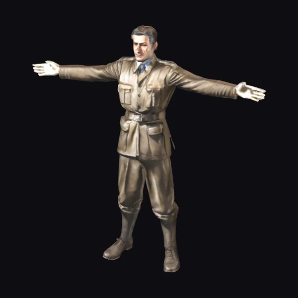 Military Man T-Pose