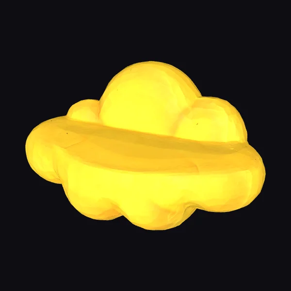 Yellow Cloud Lounger