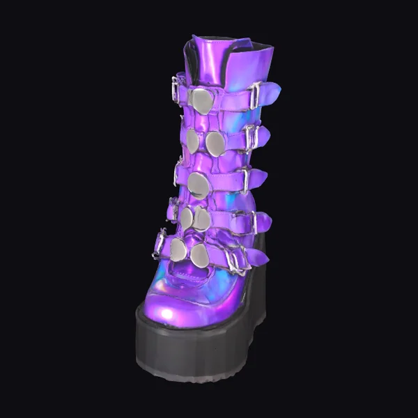 Iridescent Heartbeat Boot