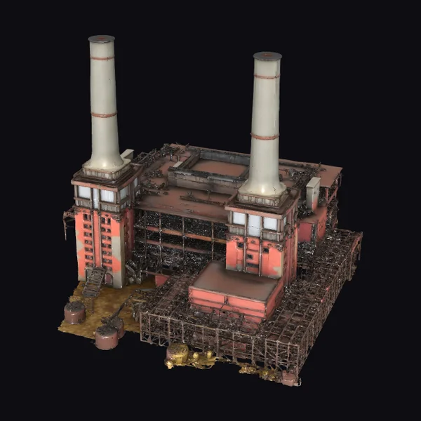 Abandoned Industrial Power Plant
