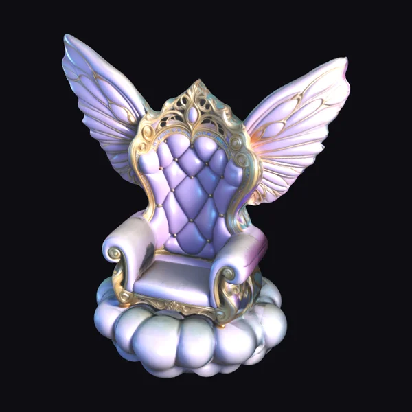 Winged Purple Throne