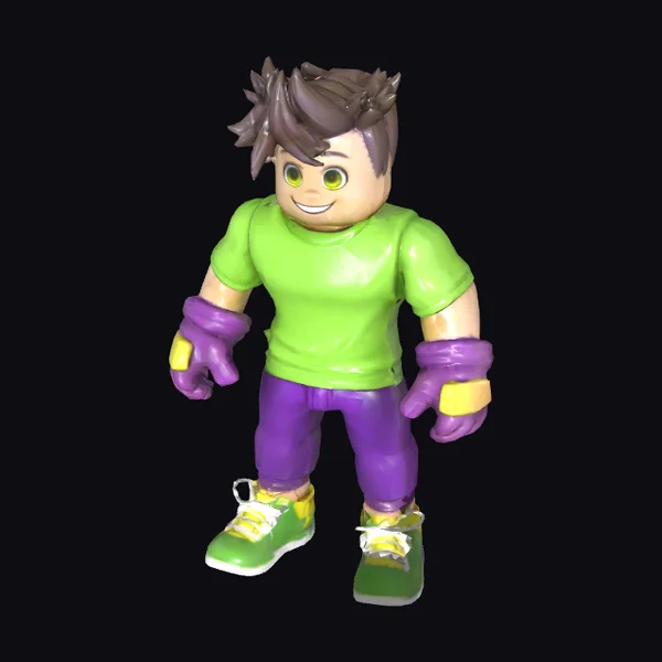 Cartoon Character Figure