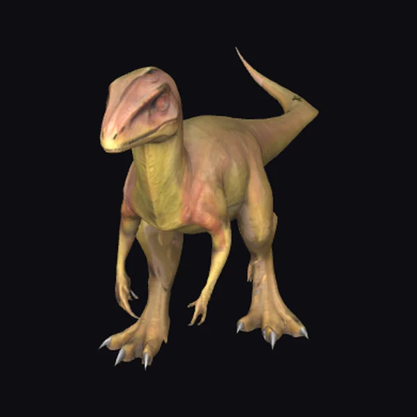 Yellow Dinosaur Creature