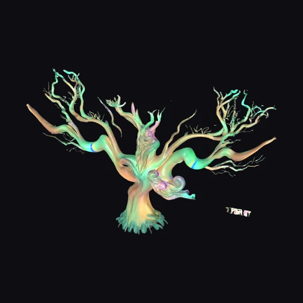 Crystal Tree Sculpture