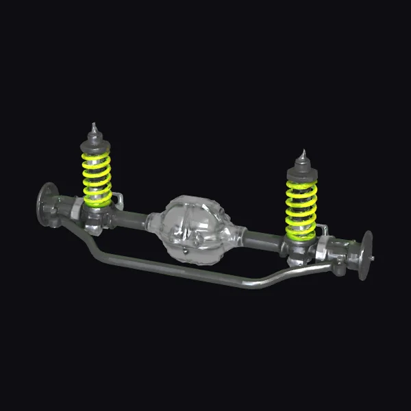 Car Rear Axle Assembly