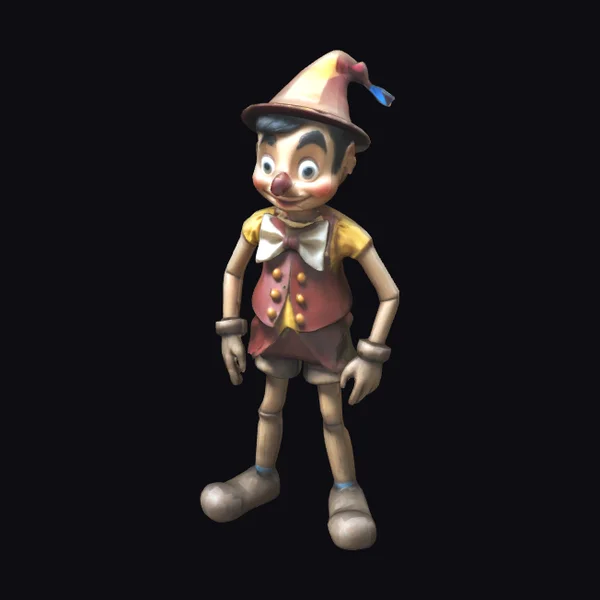 Pinocchio Wooden Puppet Boy