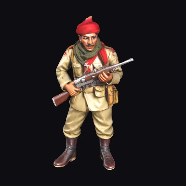 Moroccan Soldier Spanish Civil