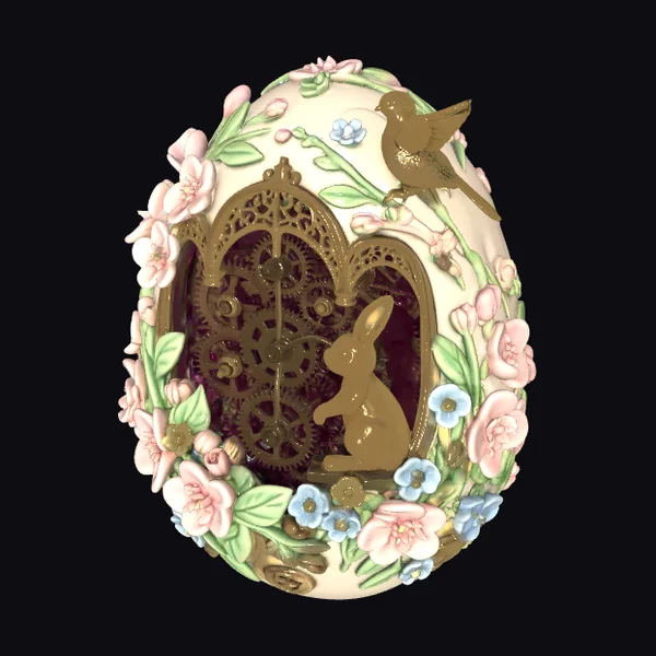 Clockwork Blossom Egg