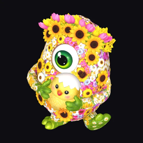 Easter Alien Creature