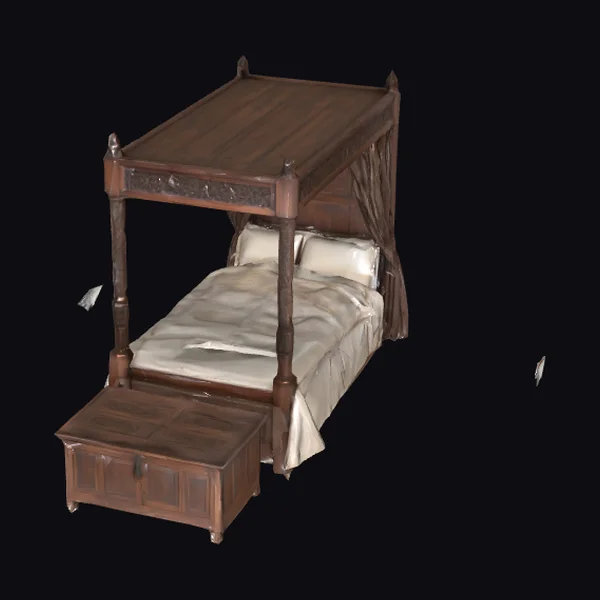 Four-Poster Bed and Box
