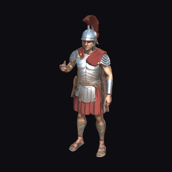Ancient Roman Soldier Male