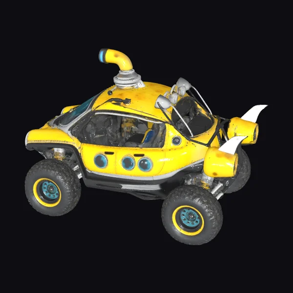 Yellow Offroad Buggy
