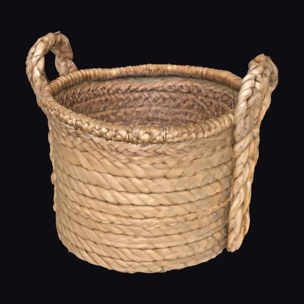 Woven Water Hyacinth Basket