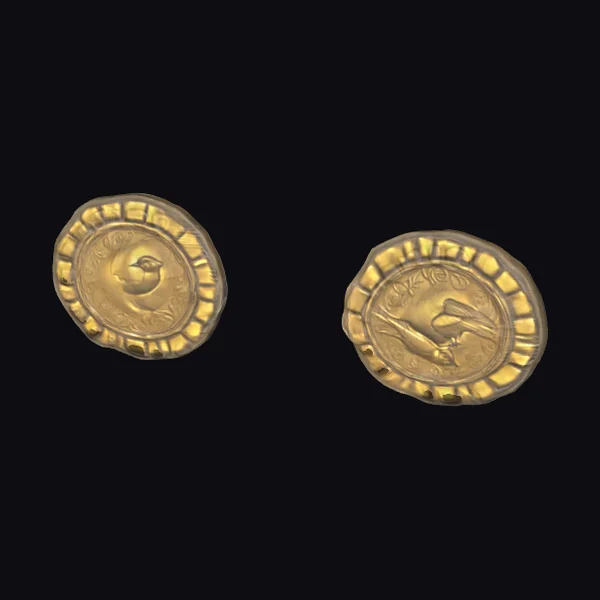 Ancient Cycladic Gold Coin