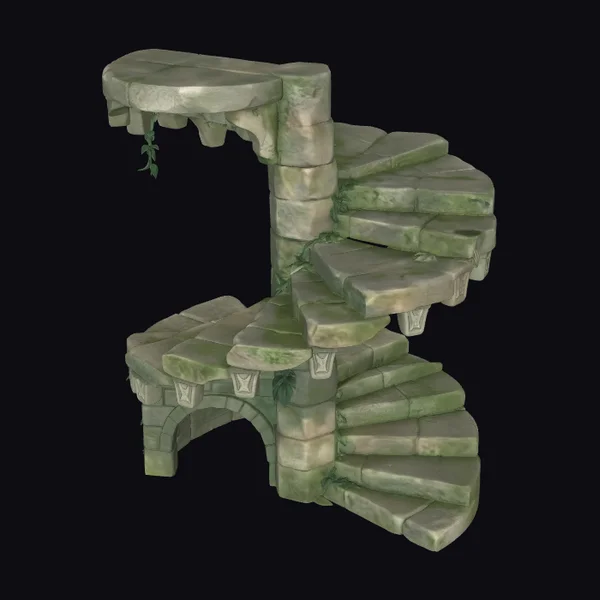 Ancient Stone Spiral Staircase