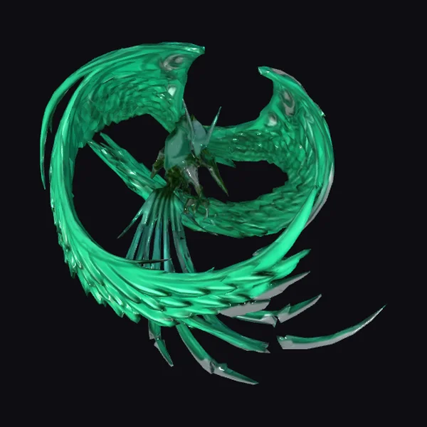 Emerald Phoenix Rising