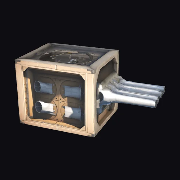 Aircraft Cannons in Crate