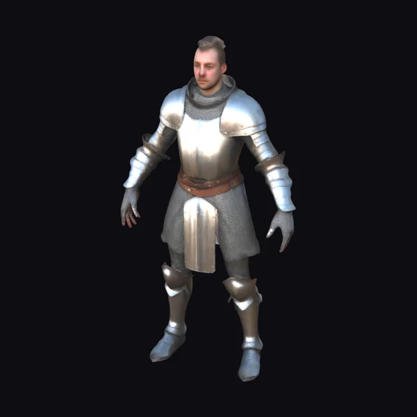 Medieval Knight in Armor